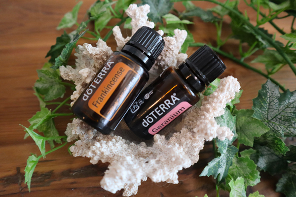 doTERRA（ドテラ）のエッセンシャルオイルを使用